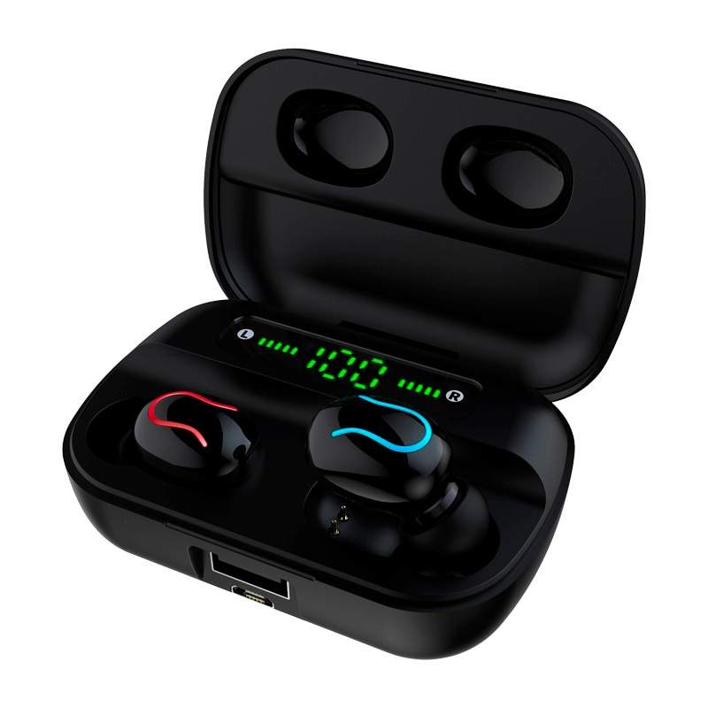Bluetooth 5.0 Headset TWS Wireless Earphones Earbuds Stereo Headphones Q3K2 
