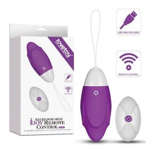 IJOY Wireless Remote Control Rechargeable Egg Bissful Sensations (Purple)-LV1566